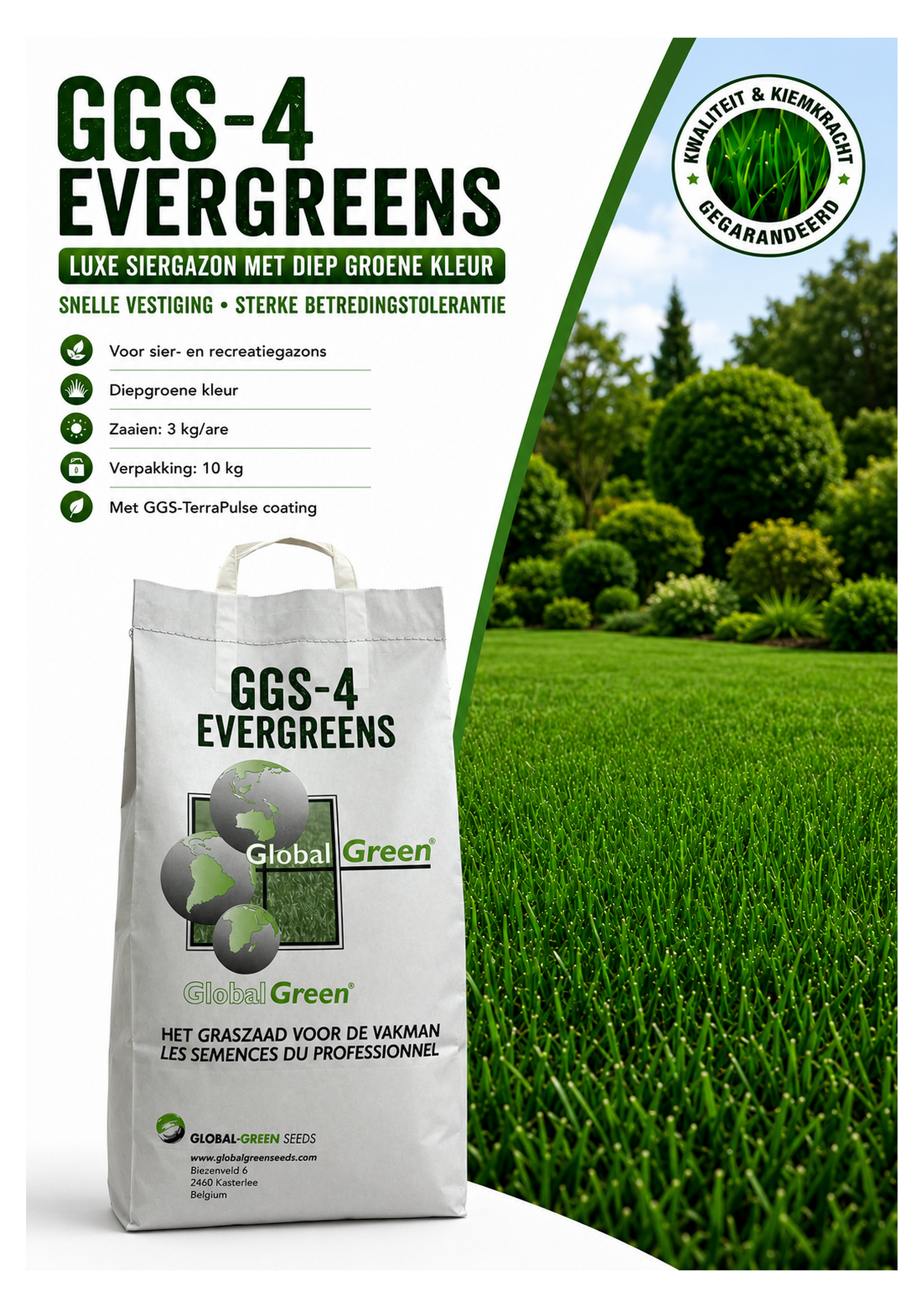 Evergreen draagtas 5kg